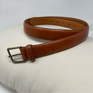 Polo by Ralph Lauren Brown Leather Belt